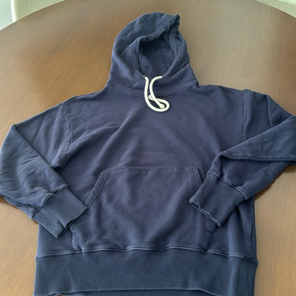 Vince cozy hooded sweatshirt
